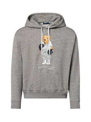 Polo Ralph Lauren Damski sweter z kapturem Kobiety szary marmurkowy,