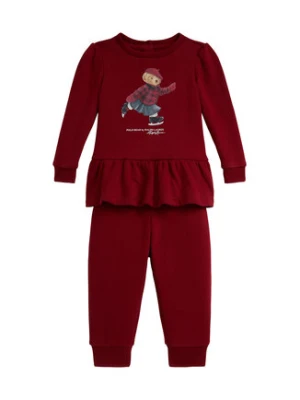 Polo Ralph Lauren Dres 310981193001 Czerwony Regular Fit