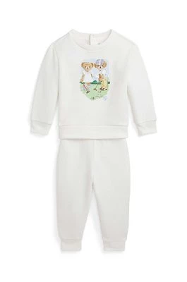 Polo Ralph Lauren dres niemowlęcy kolor beżowy