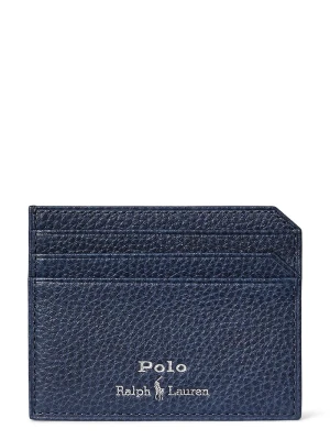 Polo Ralph Lauren etui na karty męskie skórzane granatowy