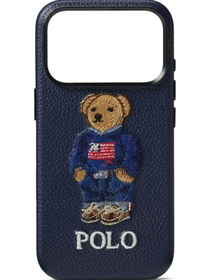 Polo Ralph Lauren etui na telefon granatowy