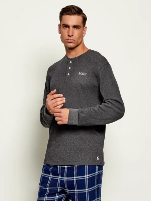 POLO RALPH LAUREN Góra od piżamy Henley | Regular Fit grafitowy