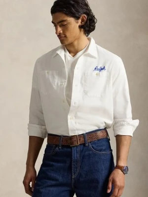 Polo Ralph Lauren HERRINGBONE CHINO-WVN-SHIRT koszula bawełniana męska