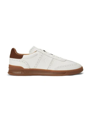 Polo Ralph Lauren Hrt Aera Bro sneakersy damskie skórzane biały