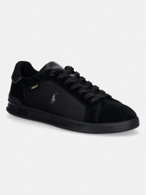 Polo Ralph Lauren Hrt Ct Utily sneakersy męskie zamszowe czarny