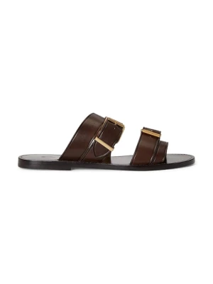 Polo Ralph Lauren japonki skórzane Bkle Slide