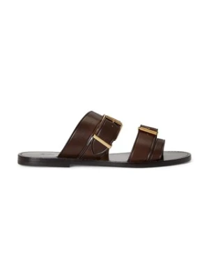 Polo Ralph Lauren japonki skórzane Bkle Slide