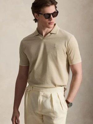 Polo Ralph Lauren JAQUARD PIQUE polo bawełniane męskie