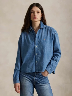 POLO RALPH LAUREN Jeansowa koszula | Loose fit