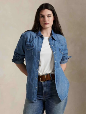 POLO RALPH LAUREN Jeansowa koszula | Regular Fit