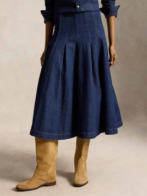 POLO RALPH LAUREN Jeansowa spódnica granatowy