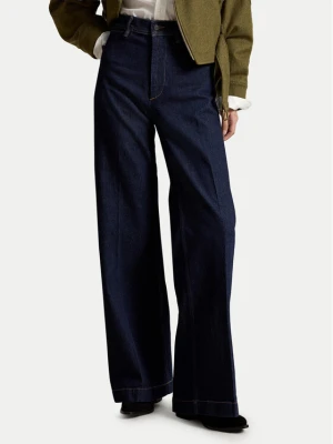 Polo Ralph Lauren Jeansy 211B17119001 Granatowy Wide Leg