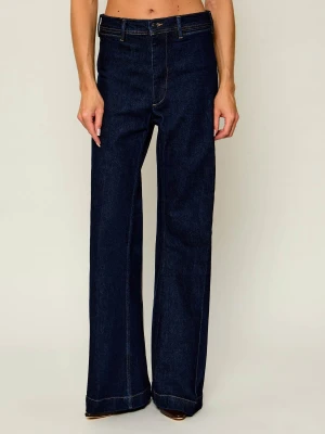 POLO RALPH LAUREN Jeansy Beaton | flare fit granatowy