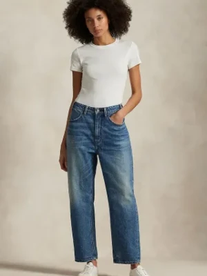 Polo Ralph Lauren jeansy damskie high waist 211959041