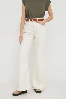 Polo Ralph Lauren jeansy damskie kolor beżowyCHEAPER