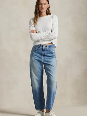 Polo Ralph Lauren jeansy damskie medium waist 211969371
