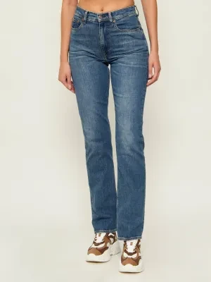 POLO RALPH LAUREN Jeansy | Straight fit | high rise