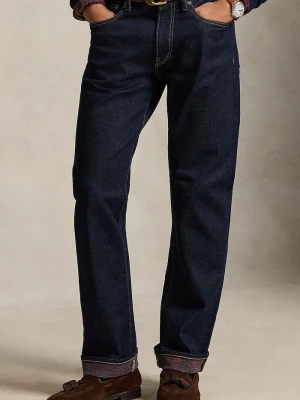 Polo Ralph Lauren jeansy straight męskie granatowy