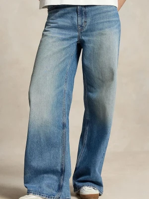 Polo Ralph Lauren jeansy wide leg damskie