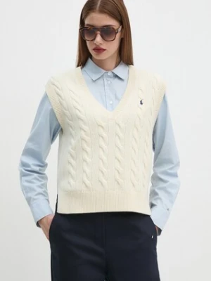 Polo Ralph Lauren kamizelka wełniana damska