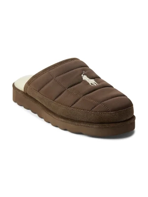 Polo Ralph Lauren kapcie Reade Scuff Ii brązowy