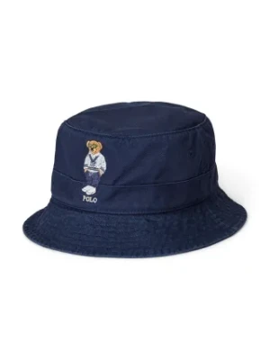 Polo Ralph Lauren kapelusz bawełniany kolor granatowy bawełniany 710963780