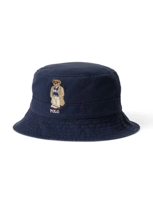 Polo Ralph Lauren kapelusz bawełniany Loft Bucket kolor granatowy bawełniany 710972685