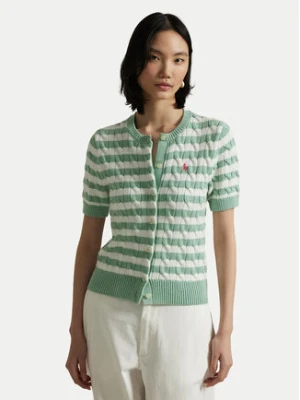 Polo Ralph Lauren Kardigan 211965757001 Zielony Slim Fit