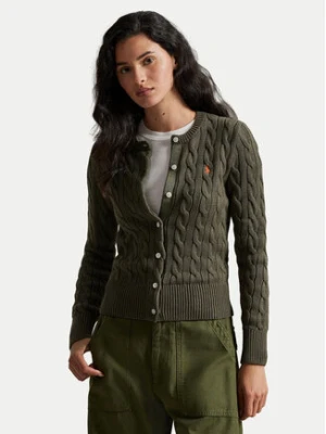 Polo Ralph Lauren Kardigan 211971868500 Zielony Slim Fit