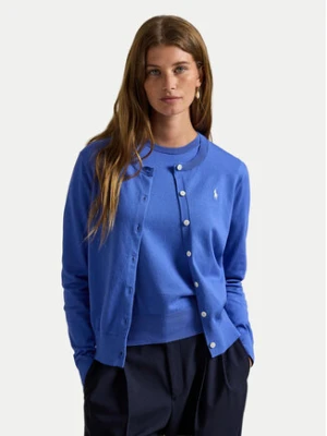 Polo Ralph Lauren Kardigan 211971871500 Niebieski Regular Fit