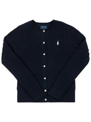 Polo Ralph Lauren Kardigan 313543047 Granatowy Regular Fit