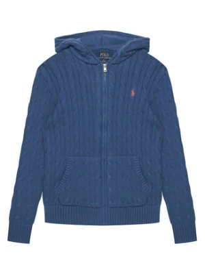 Polo Ralph Lauren Kardigan 323951123505 Granatowy Regular Fit