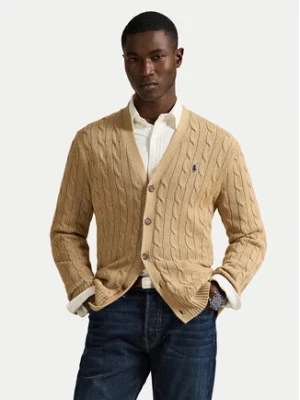 Polo Ralph Lauren Kardigan 710890548006 Beżowy Regular Fit