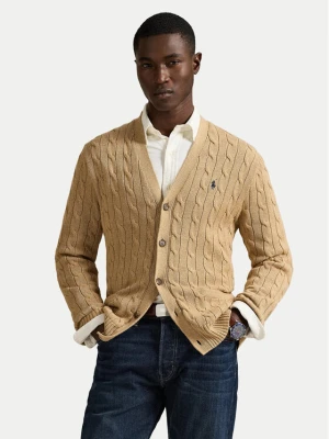 Polo Ralph Lauren Kardigan 710890548006 Beżowy Regular Fit