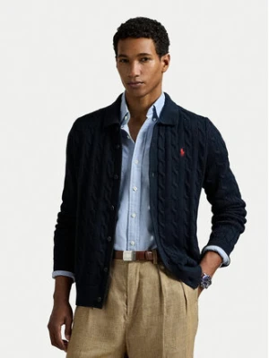 Polo Ralph Lauren Kardigan 710979114002 Granatowy Regular Fit