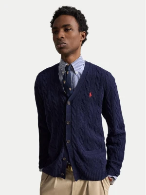 Polo Ralph Lauren Kardigan 710B22611002 Granatowy Regular Fit