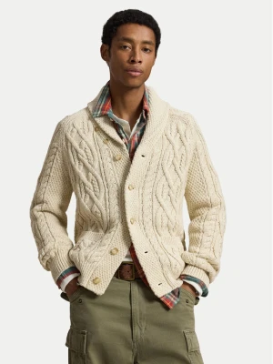 Polo Ralph Lauren Kardigan 710B26779001 Beżowy jasny Regular Fit