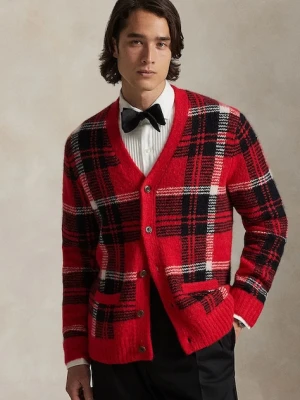 Polo Ralph Lauren kardigan męski kolor czerwony 710980843