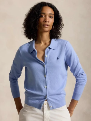 POLO RALPH LAUREN Kardigan | Regular Fit błękitny