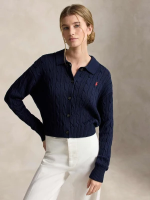 POLO RALPH LAUREN Kardigan | Regular Fit granatowy