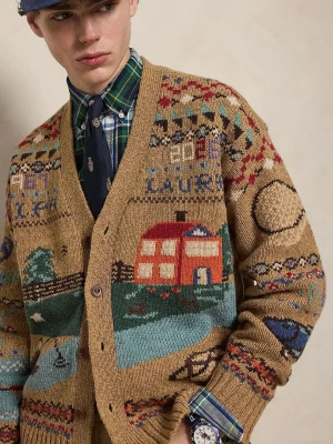 Polo Ralph Lauren kardigan wełniany męski
