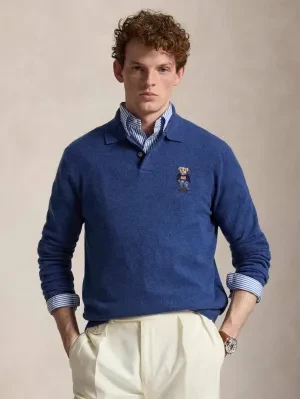POLO RALPH LAUREN Kaszmirowe polo | Regular Fit