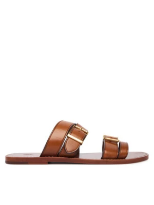 Polo Ralph Lauren Klapki 818P01589001 Brązowy