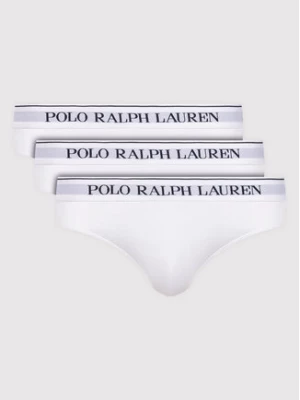 Polo Ralph Lauren Komplet 3 par slipów 714835884001 Biały
