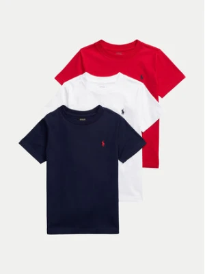 Polo Ralph Lauren Komplet 3 t-shirtów 322884456001 Kolorowy Regular Fit