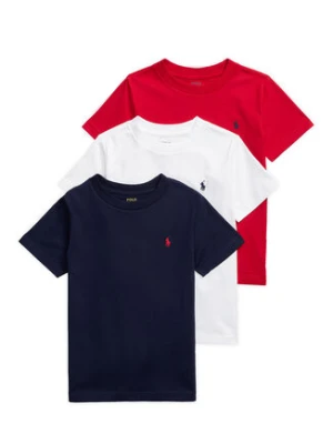 Polo Ralph Lauren Komplet 3 t-shirtów 322884456001 Kolorowy Regular Fit