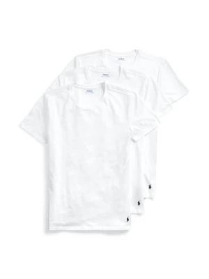 Polo Ralph Lauren Komplet 3 t-shirtów Classic Crew 714830304003 Biały Regular Fit
