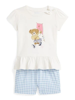 Polo Ralph Lauren komplet bawełniany niemowlęcy