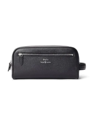 Polo Ralph Lauren kosmetyczka skórzana kolor czarny 405966737
