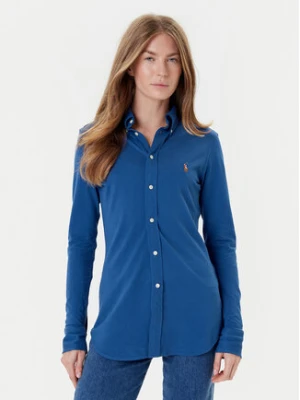Polo Ralph Lauren Koszula 211924258024 Niebieski Slim Fit